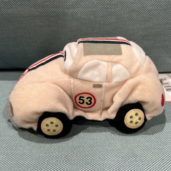 3/$25 The Disney store mini bean bag "Herbie the love bug" 6" - Picture 5 of 8